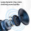 Φορητό ηχείο Bluetooth5.3 Txmfgh: Ήχος υψηλής ποιότητας, Έξυπνος φωνητικός έλεγχος, 5
