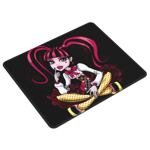 Monster High gummilåskantmusematte, skrivebordsmatte, skriveplate, spillmatte med flere koder, musematter for datamaskiner, bærbar PC-mus, musematte 1