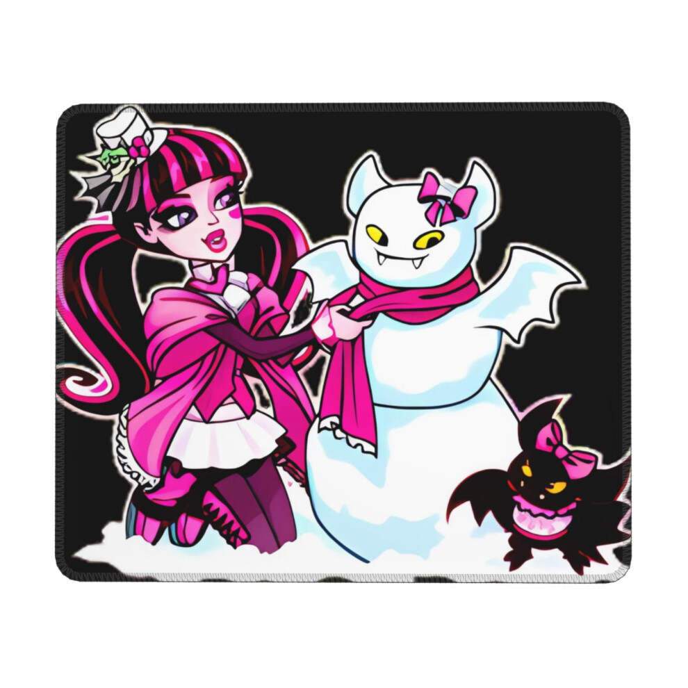 Monster High Rubber Lock Edge Mouse Pad, Office Desk Pad, Writing Pad, Multi Code Game Pad Mouse Pads For Computers Laptop Mouse Mouse Pad 9555307217404