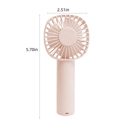 Ανεμιστήρας χειρός Donemore Mini, επαναφορτιζόμενος USB, 3 ταχυτήτων, αθόρυβος 2