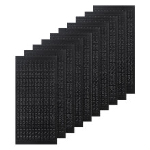 Waterproof Black Nail Number Stickers 3D Self Adhesive Vinyl Numbers for Nails and Scrapbooking