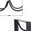 Wave Shaped Wine Display Stand Wine Bottle Display Rack 4