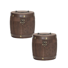 Boîtes de rangement Xubond avec couvercles, boîte de rangement pour thé, farine, café, compatible avec les organisateurs de cuisine et de