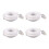 4X RJ11 6P4C σε RJ45 8P4C Αρθρωτό Καλώδιο Προέκτασης Internet για Τηλέφωνο 3 Μέτρα 1