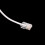 4X RJ11 6P4C σε RJ45 8P4C Αρθρωτό Καλώδιο Προέκτασης Internet για Τηλέφωνο 3 Μέτρα 6