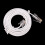 4X RJ11 6P4C σε RJ45 8P4C Αρθρωτό Καλώδιο Προέκτασης Internet για Τηλέφωνο 3 Μέτρα 3