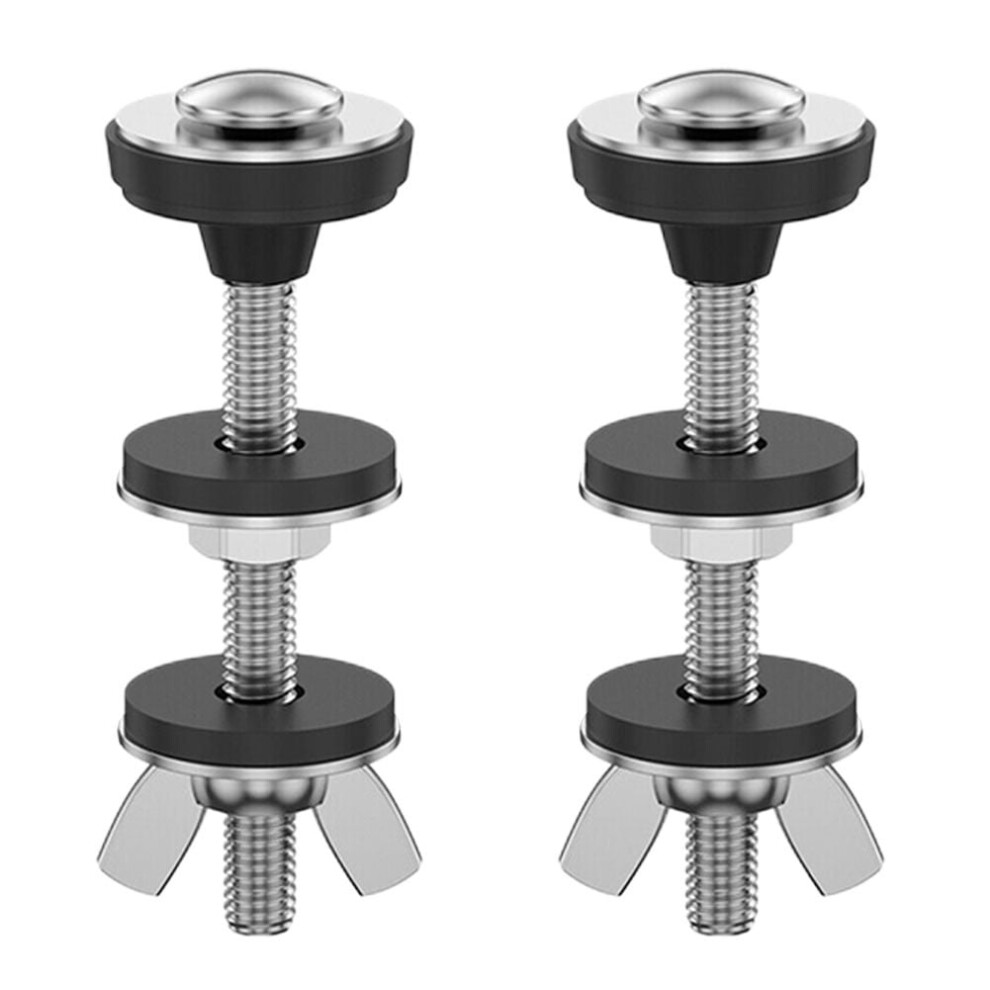 2Pcs Toilet Tank To Bowl Bolt Kit For Seat Split Washer Fastener Stainless Steel 9083649012437