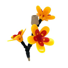 Gnobogi 3-teiliges DIY-Set: Verwandeln Sie Ihre eigenen recycelten Flaschen in einen Kolibri-Futterspender für Garten, Hof und Zuhause (im Angebot)