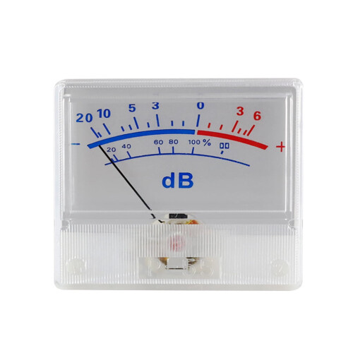 White Meter Power Amplifier High Precision VU Meter Power, Digital Multimeter 1