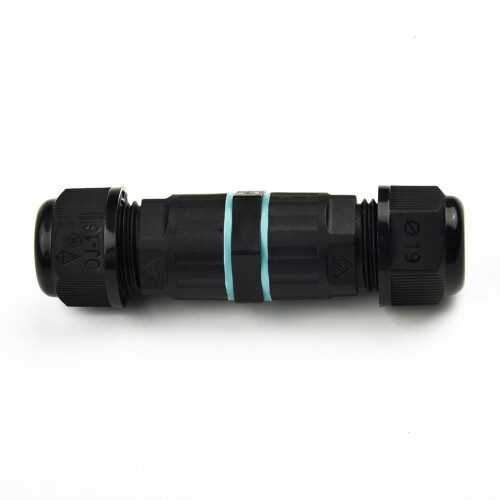 M16 3Pin αδιάβροχο κουτί διακλάδωσης IP68Cable σύνδεσμος στυπιοθλίπτη ηλεκτρικό καλώδιο 2