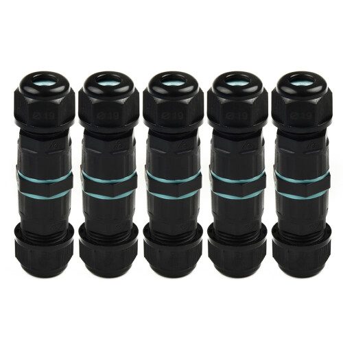 M16 3Pin αδιάβροχο κουτί διακλάδωσης IP68Cable σύνδεσμος στυπιοθλίπτη ηλεκτρικό καλώδιο 1
