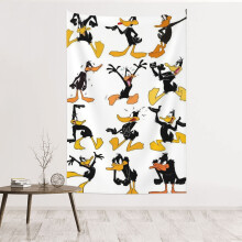 Daffy Duck-gobeläng för män, pojkars sovrum vardagsrum studentrum väggdekor