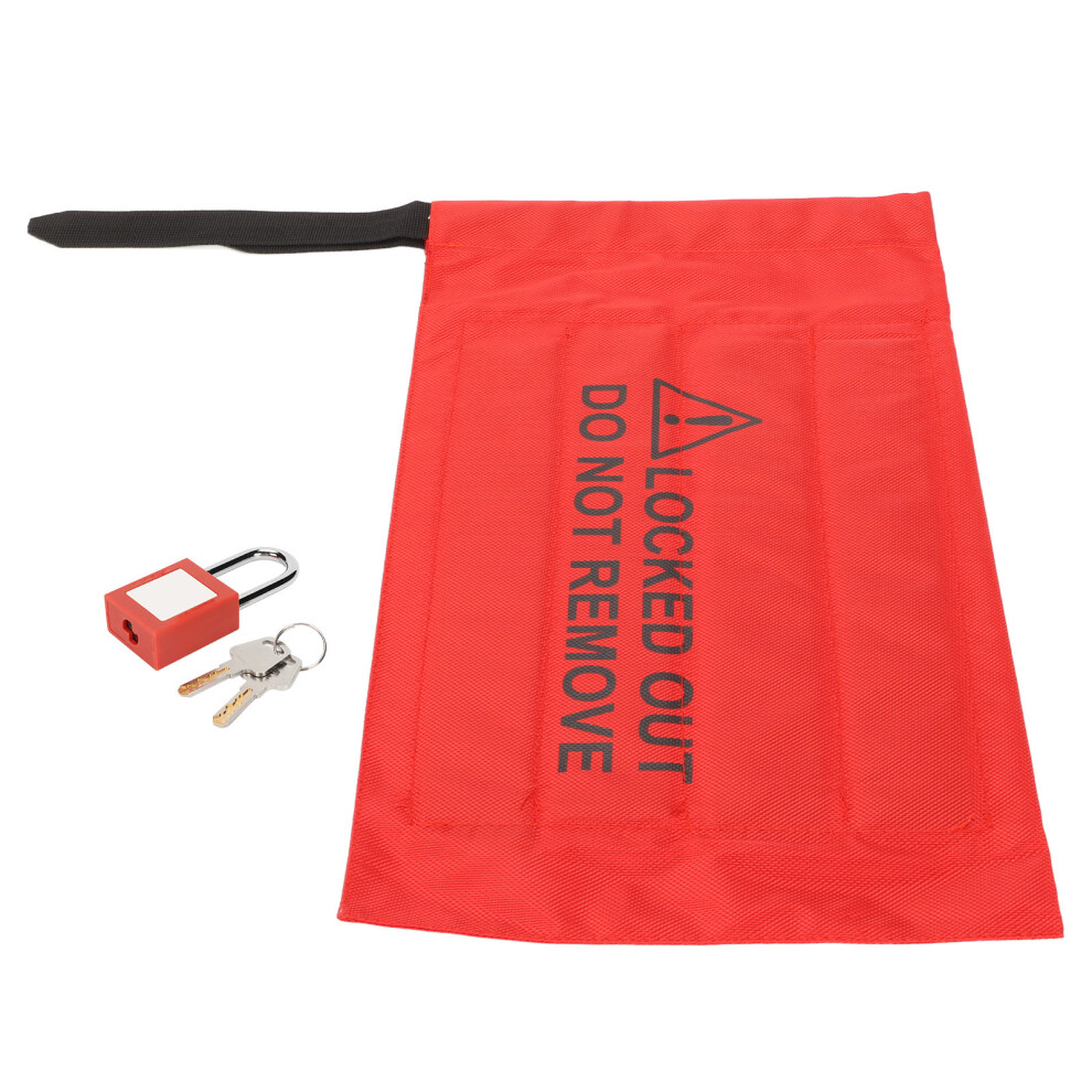 38Mm Shackle Padlock Lockout With Pvc Bag For Industrial Electrical Equipment 4131381529029