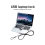 USB Password Lock Computer Lock Password Protection Anti-Theft Lock Universal Laptop Computer Password Lock 2