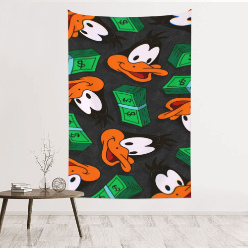 Ταπισερί Daffy Duck για άνδρες, διακόσμηση τοίχου υπνοδωματίου αγοριών, σαλόνι,