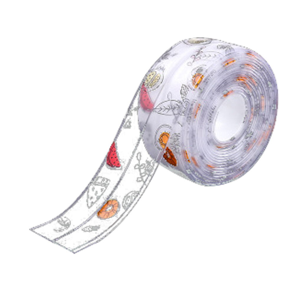 Self Adhesive Caulk Strip Pvc Caulking Tape Waterproof Sealing Tape For Bathroom Decorative Sealant Tape Flexible Cuttable Double Crease Design 9482828060182