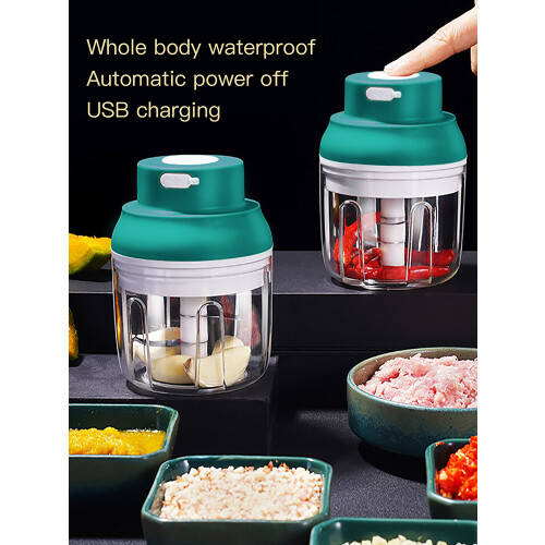 Portable Food Processor, Electric Garlic Chopper for Seamless Kitchen Tasks 2