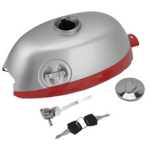 Fuel Cap and Fuel Line Assembly for 2 Stroke Engine Bikes, Metal Material Gas Fuel Tank with Good Sealing Performance Replacement for Z50 Series,
