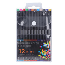 Water-Based Ink Fineliner Pens Smudge-Proof Ink Acid-Free Ink Fine Point Markers Non-Bleeding Ink Precision Drawing Tools for Artists and Planners
