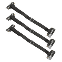 3 Pack Face Slimming Band Adjustable Reusable Facelift Strap with Clips for Women Double Chin Removal