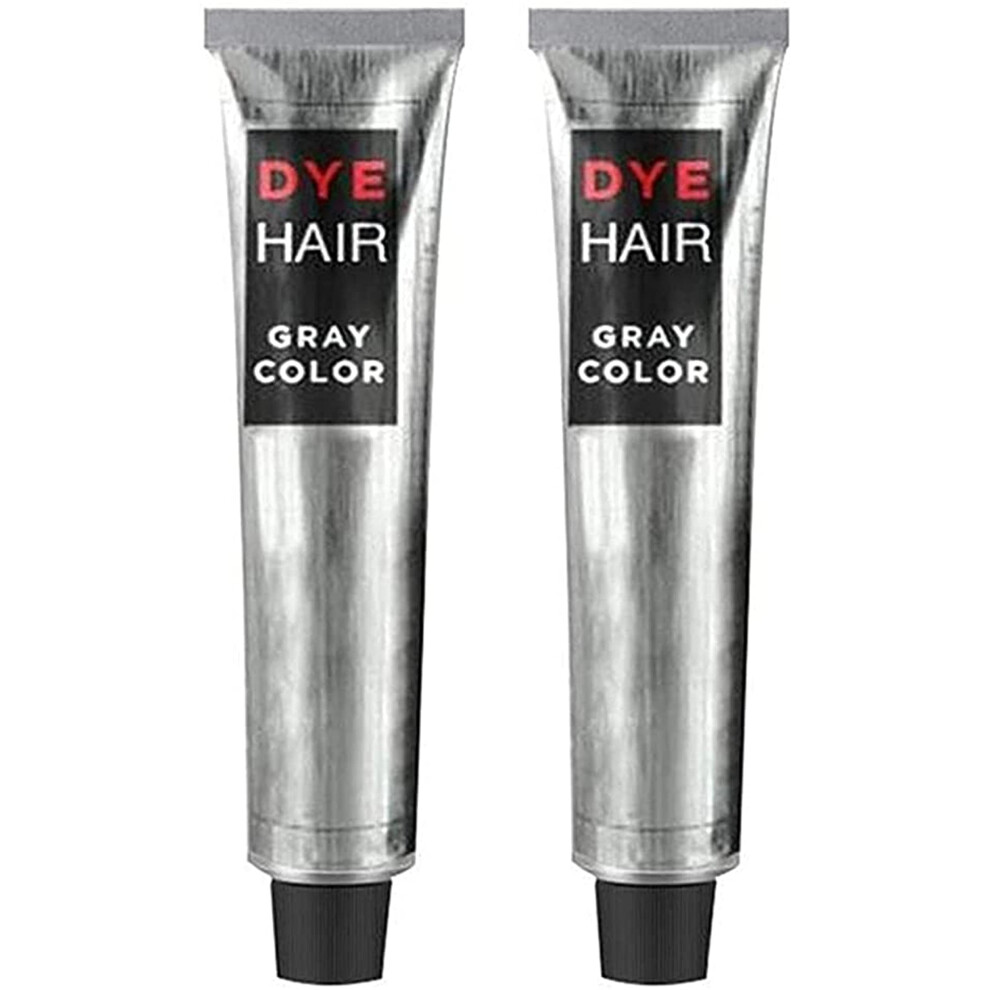 Cream,Silver,Grey 3Pcs 100Ml Permanent Silver Grey Hair Dye Cream, Clean Tone And Nourishing Formula