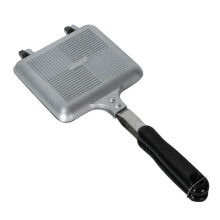 Double-Sided Sandwich Pan Non-Stick Foldable Grill Frying Pan for Bread Toast Breakfast Machine Kitchen Supplies