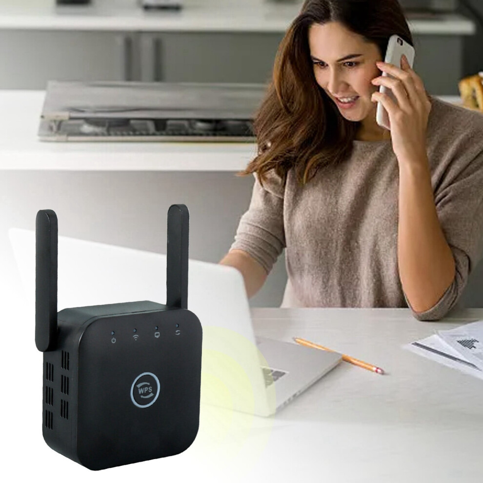 2024 Newest Wifi Extender Booster Repeater Covers 3800 Sq.ft 45 Devices Internet Booster With Port Quick Setup Home Wireless Signal Booster 9027700444034