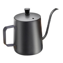 Bouilloire à filtre Mini 20 oz, bec verseur col de cygne, cafetière à filtre, bouilloire longue et étroite en acier inoxydable