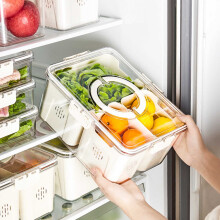 Unterteilte Servierplatte mit Deckel und Griff – Transparente Snackbox, geeignet für Wurstwaren, Süßigkeiten, Obst, Nüsse – Tragbarer