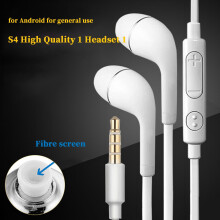 SUSUchens vezetékes fülhallgató mikrofonnal, sztereó surround erős basszussal, hangerőszabályzóval, 3,5 mm-es jack, iPhone és Android