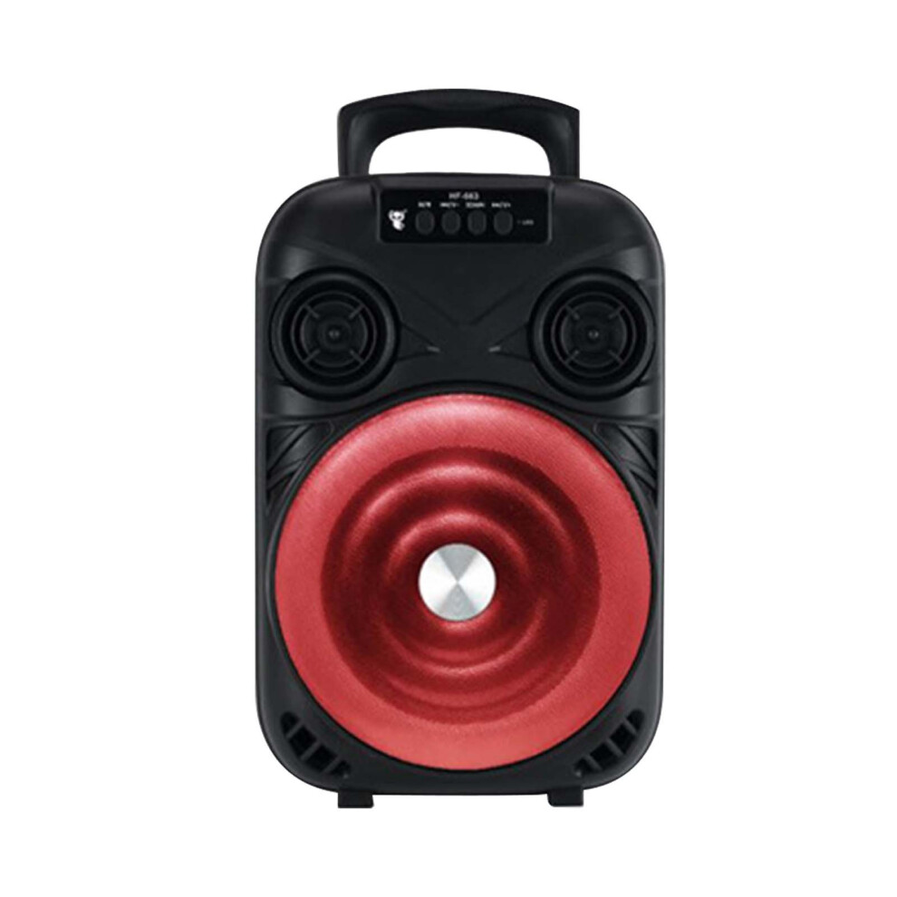 Portable High-Power Subwoofer Speaker, Gnobogi Outdoor Dance Sound For Travel, Home Party, Hiking, Camping Light 9164030812741
