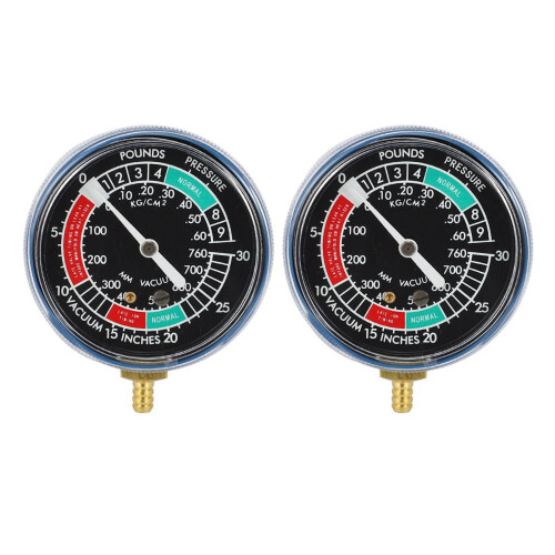 2X Universal Motorcycle Carburetor Vacuum Gauge Balancer Synchronizer for //
