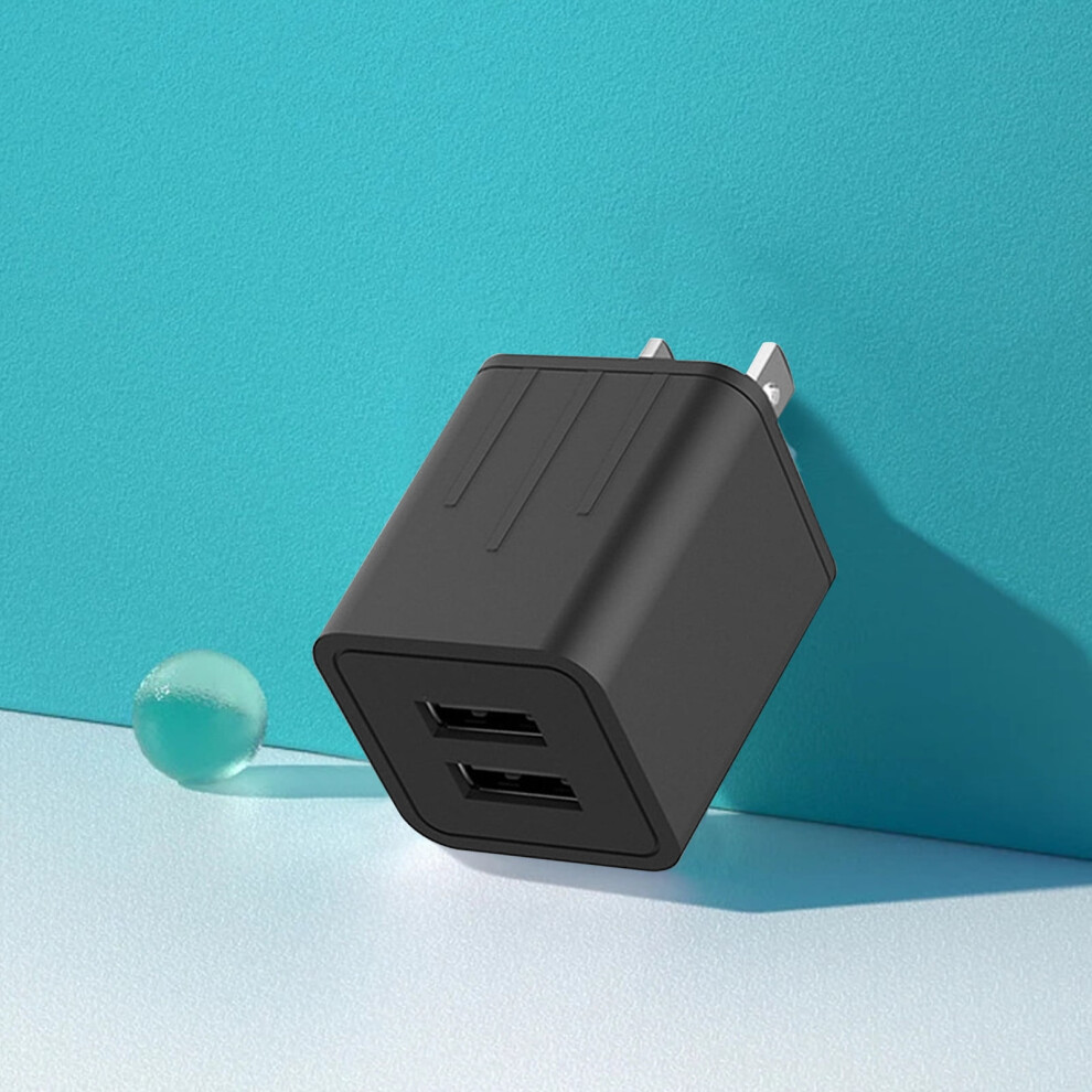 Lulshou Usb Wall Charger 5V 2.1A Power Adapter Universal Travel Charger Port Usb Plug Usb Charger Block Smartphones Tablets Etc 9422877252961