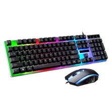 Gaming Keyboard and Mouse, Keyboard &Gaming Mouse LED Backlit (Illuminated Keys Black)
