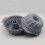Forma de silicone oca em espiral de 25 cm (10 polegadas), compatível com forma de aço inoxidável de 23 x 33 cm (9 x 13 polegadas), ideal para 4