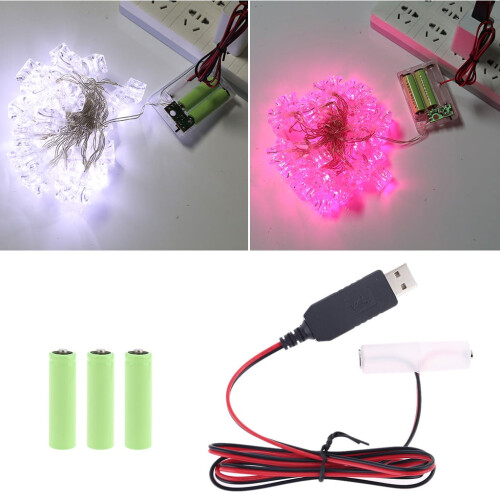 Καλώδιο τροφοδοσίας Shinycome Battery Eliminator Replace Μπαταρία 1.5V AA για ραδιόφωνο 2