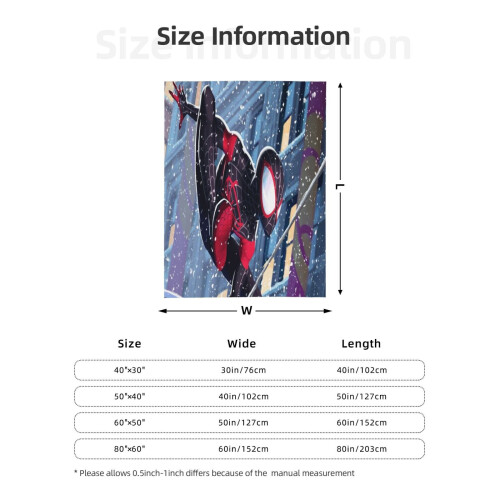 Blaincéad Lomra Spider-Man Braincéad Caithimh Thar a Bhog Cluthar, Gnéithe Leapa do Pháistí - Thar a Bhog 80"X60" 2