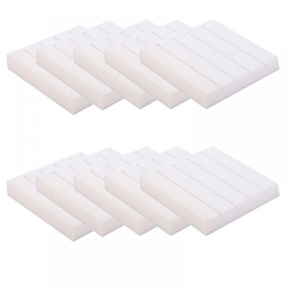 10Pcs Acoustic Foam Panel Wedge Studio Soundproofing Wall Tiles Control Sound Dampening Foam Black/White/Gray 9071309676709