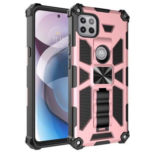 Capa para celular compatível com MOTO E2020, com suporte magnético anti-queda e proteção ONE5G ACE. 1