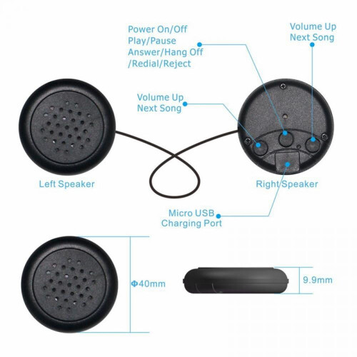 5.0 Ακουστικά Bluetooth με κορδέλα για ζώα για παιδιά 1-3 ετών, μωρά και νήπια, ελαστικά 2