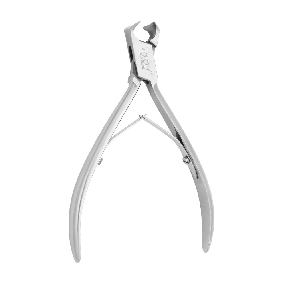 Wide Jaw Nail Clipper for Thick Toenails with ExtraWide 14mm Jaw and Stainless Steel Cuticle Nipper