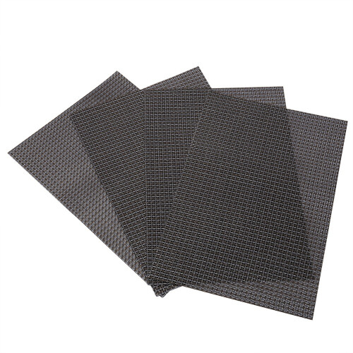 Diy Σταυροβελονιά Aida Mesh, ο απόλυτος σύντροφός σας για φύλλα κεντήματος, μαύρο