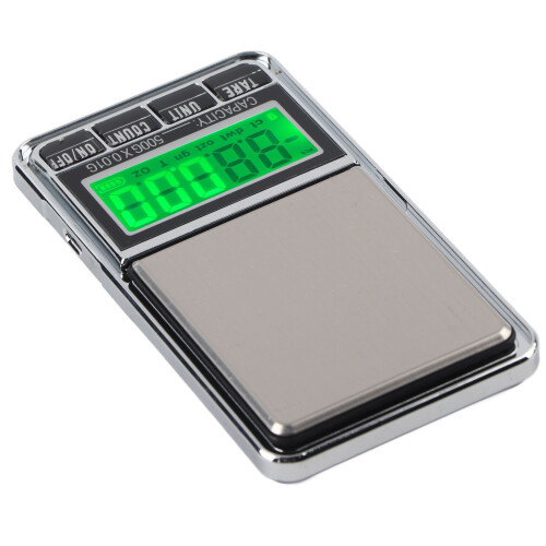 LCD Display Backlit Scale, Compact Stainless Steel Scale For Professional Weighing, Multi-Unit Selection Ensures Versatility In Any Setting 2