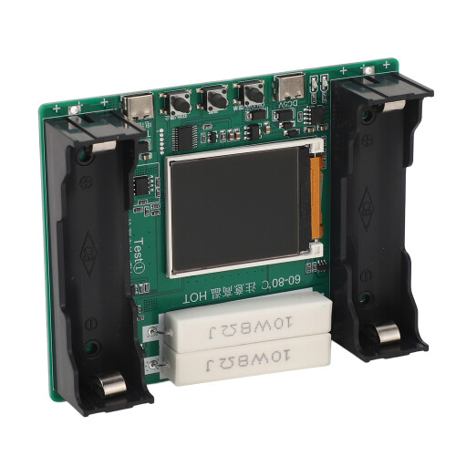 Battery Internal Resistance Tester Digital Battery Capacity Tester Module For 18650 Lithium Batteries Multi Modes High Working Efficiency Clear 1