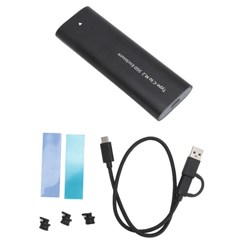 Προσαρμογέας NVME M-Key M.2 για USB C SATA SSD, μεταφορά δεδομένων υψηλής ταχύτητας έως 10 Gbps
