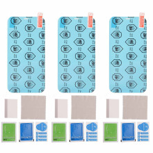 Hydrogelskärmskydd för iPhone12, flexibelt material, bubbelfri HD-transparent film med hög beröringsrespons, automatisk adsorption