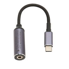 Cablu de încărcare USB C cu cip de recunoaștere automată PD, adaptor de extensie de alimentare cu încărcare rapidă de 100W, cu cablu împletit