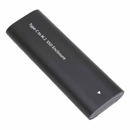 Θήκη M.2SSD, κέλυφος από κράμα αλουμινίου USB Type-C, γρήγορη απαγωγή θερμότητας, χωρίς 1