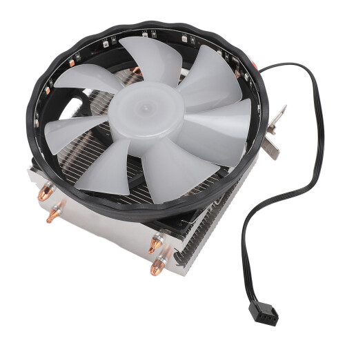 Διπλοί ανεμιστήρες PWM Ψύκτρα CPU Τεχνολογία AGHP Ψύκτρα αλουμινίου Βάση από καθαρό 1