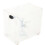 Hollow Cooling 360 Degrees Open Efficient Cooling System DIY ITX Computer Gaming Case, Clear Acrylic Mini ITX PC Case with High Utilization Simple Ins 8
